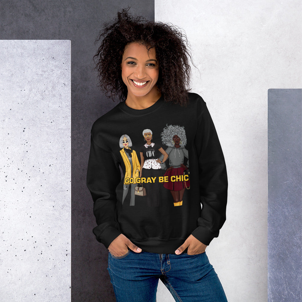 Women s GGBC Fashion Girl Unisex Sweatshirt